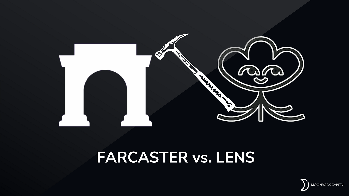 Farcaster vs Lens Protocol web3 social