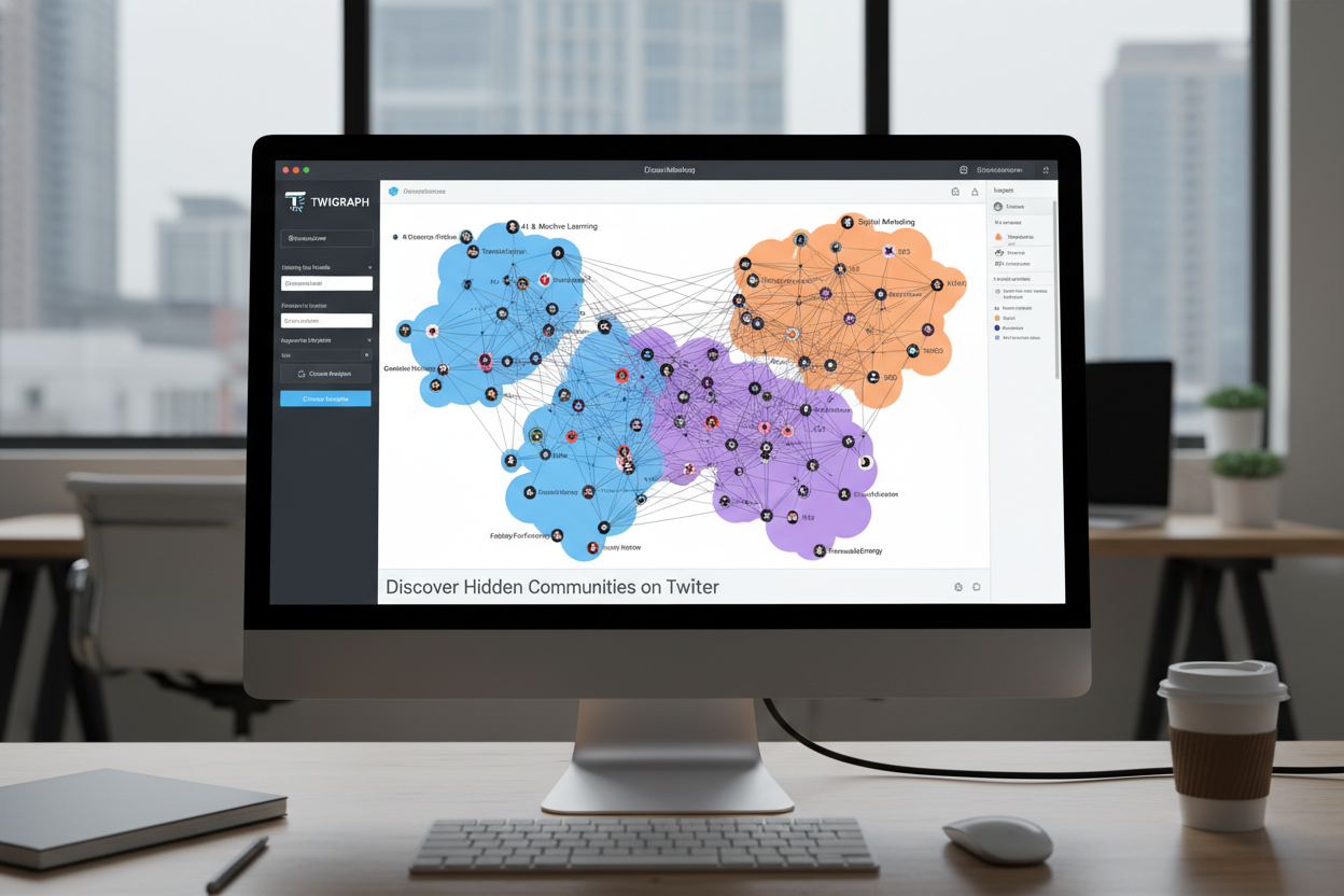 Twigraph Twitter clustering tool